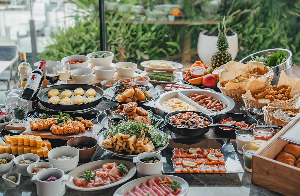 早餐自助餐