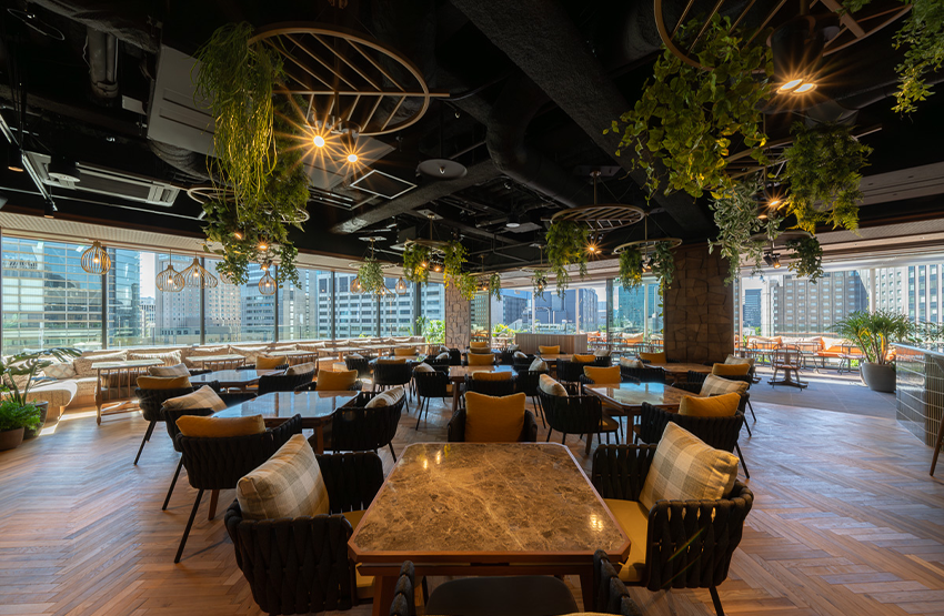 屋頂餐廳 (早餐會場)