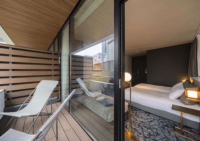 露台豪華雙床/29.2㎡