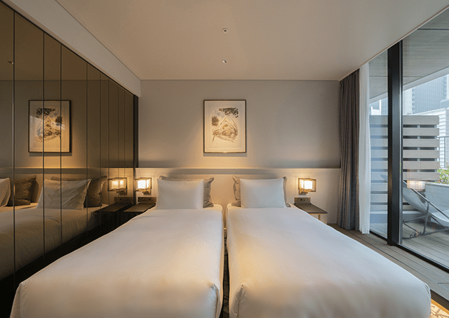 露台雙床/24.2平方米