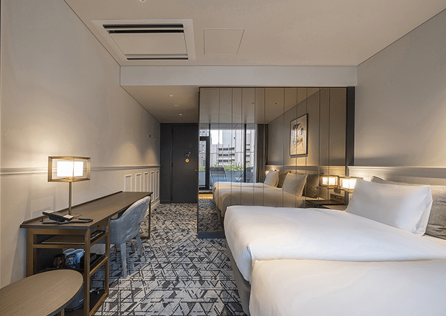 露台雙床/24.2平方米