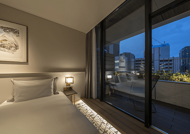 露台雙床/24.2平方米