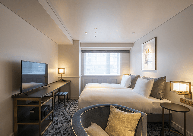 豪華雙床（三人可）/ 29.0-34.3平方米