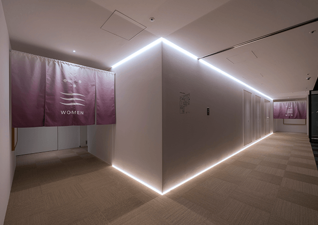 走廊之湯/更衣室