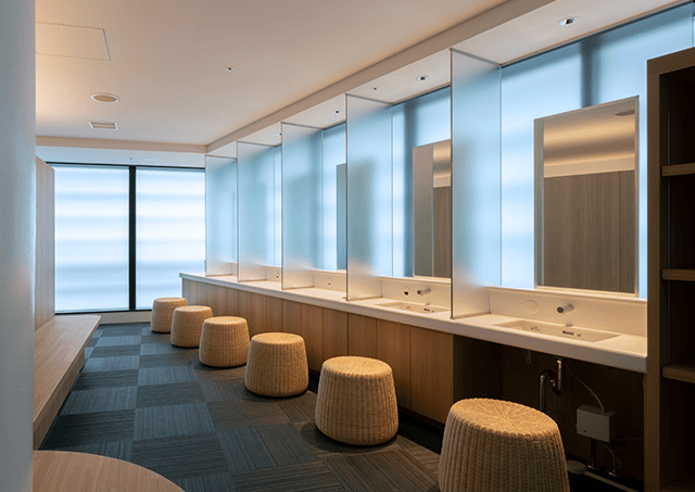 走廊之湯/更衣室