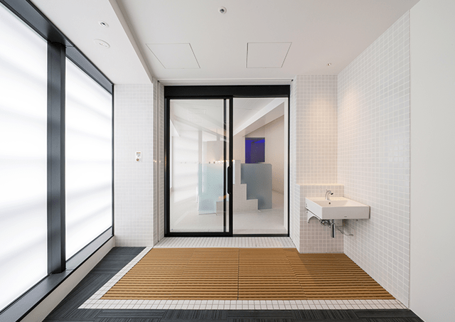 走廊之湯/更衣室