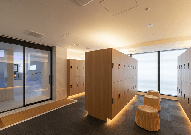 走廊之湯/更衣室