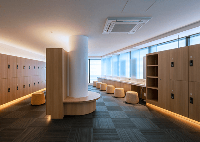 走廊之湯/更衣室