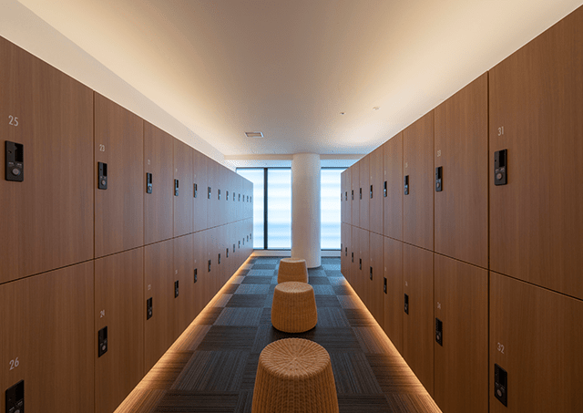 走廊之湯/更衣室