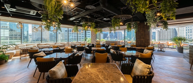 本大廈10F屋頂餐廳