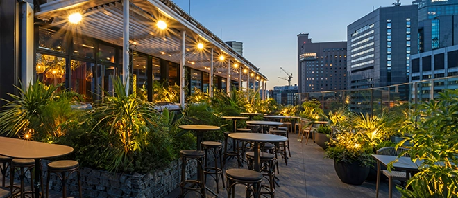 我們大樓10樓的Roof Top Bar piro