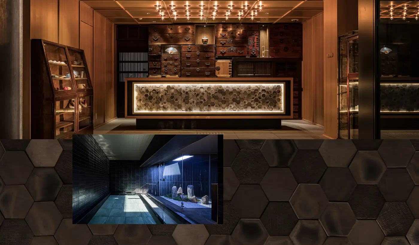 祗園是一座充滿京都文化氣息的城鎮。GRANBELL HOTEL KYOTO坐落於市中心。其外觀和入口設計令人聯想起京都町屋，入口處則是一個開放式入口。地下客房和大型公共浴池營造出寧靜祥和的庭院氛圍。在京都傳統之美與現代設計交相輝映的氛圍中，享受高品質的住宿體驗。