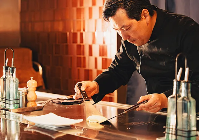 朝食／ライブキッチン