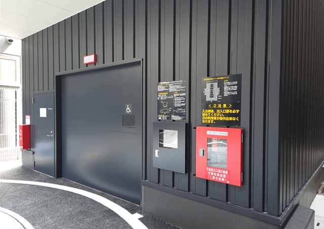 駐車場ターンテーブル