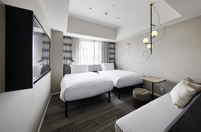 豪華雙床（三人可）