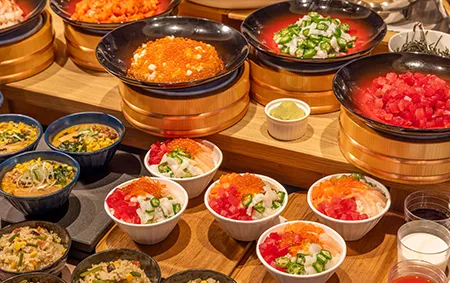 日式西式中式自助餐