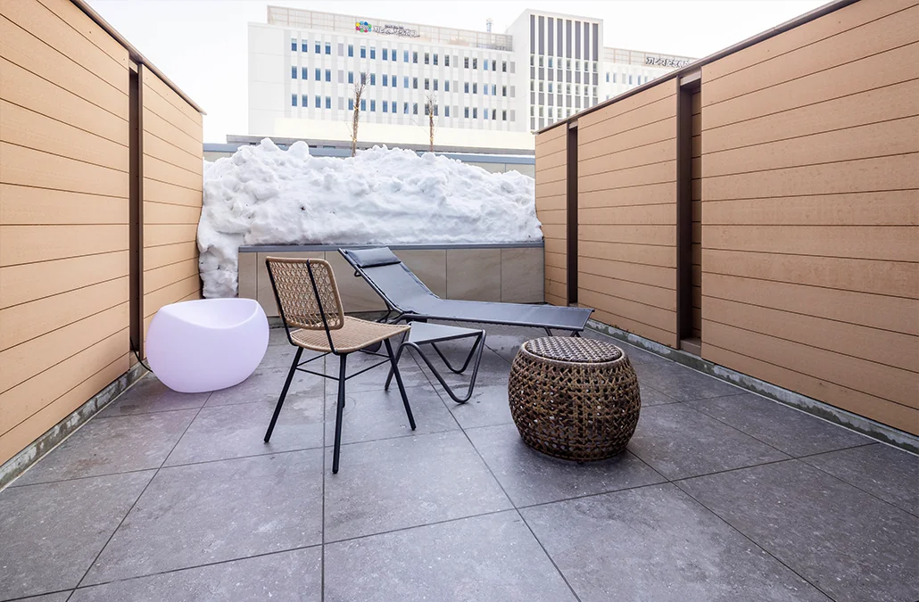 露台雙層床雙床