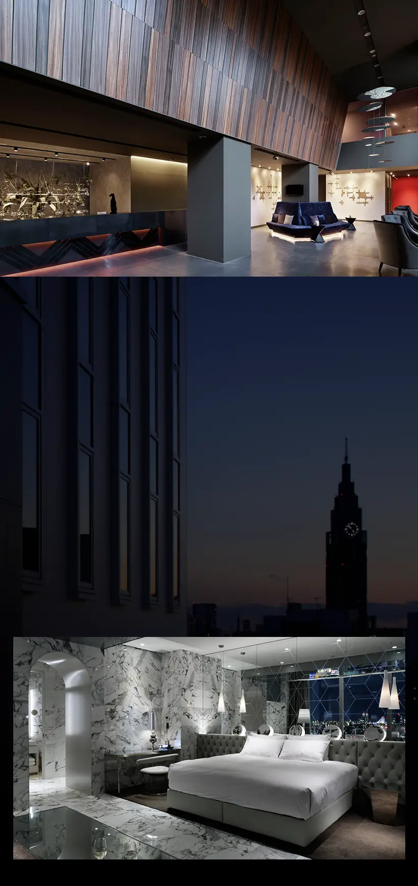 新宿是個多元文化共存、個性交融的城市。飯店距離東新宿站步行約4分鐘，步行即可抵達以韓國城聞名的新大久保。飯店地理位置優越，前往東京和橫濱各地都非常方便。GRANBELL HOTEL SHINJUKU的魅力在於其28間風格各異的設計師客房，均由國內外頂尖設計師傾力打造。客房設計風格多元，與這座城市完美契合，讓您享受令人興奮、獨特的住宿體驗。