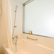 高級好萊塢雙床（附浴室）