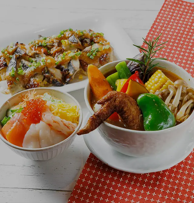 享受北海道恩惠的自助早餐