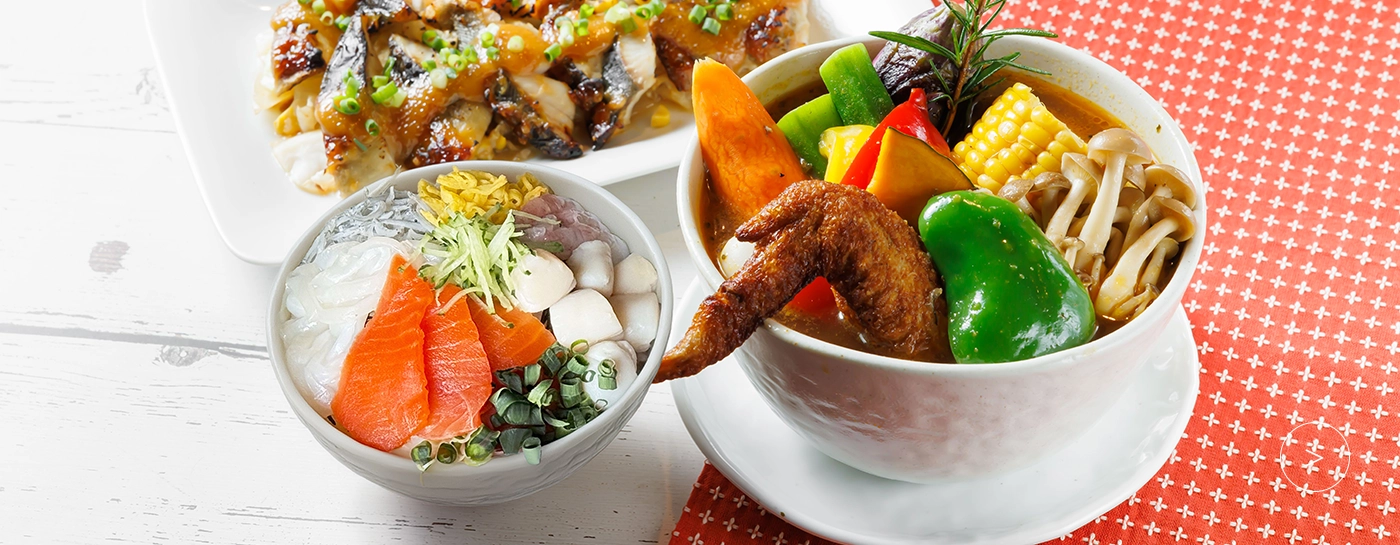 享受北海道恩惠的自助早餐