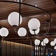 1Fｍinori de bar / 室內（夜間）