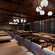 1Fｍinori de bar / 室內（夜間）