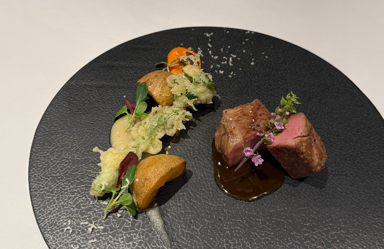 充分利用北海道產食材的日式法式套餐